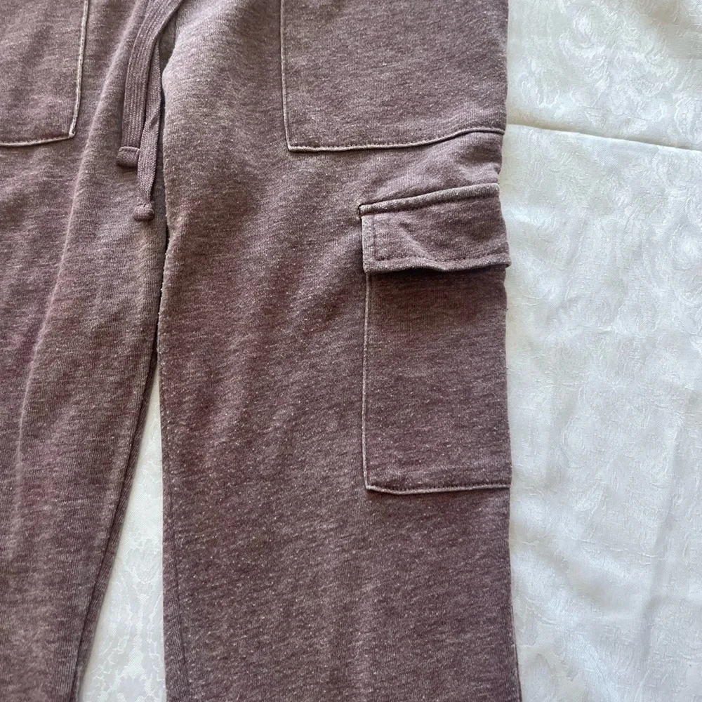 Casual purple Cargo Joggers woman’s size small - Picture 3 of 7